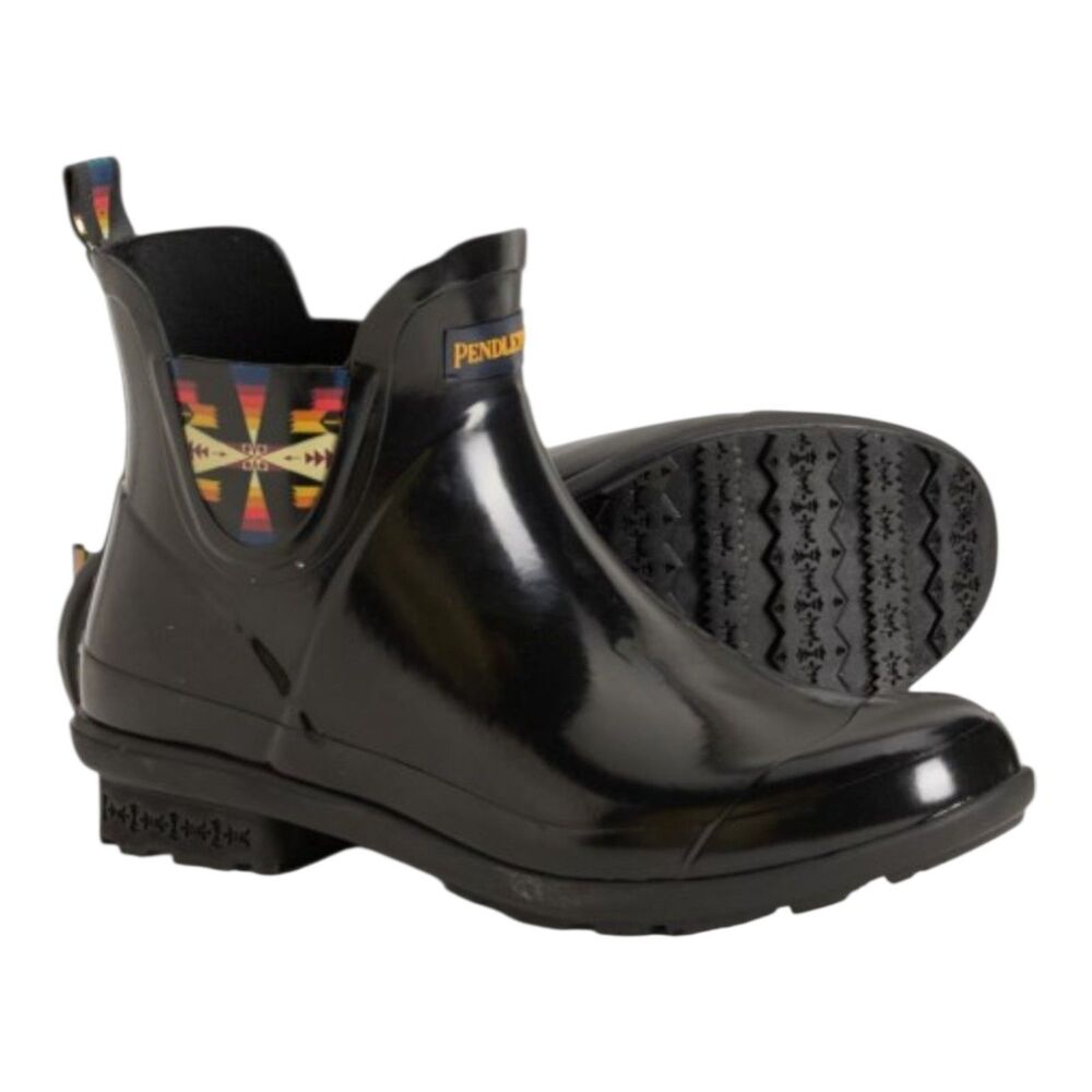 Pendleton Women's Tucson Chelsea Style Gloss Rain Boot-Authentic NIB New Sz 7